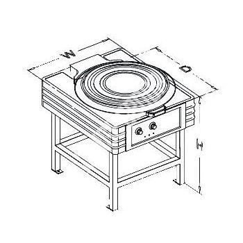 Marine Pancake Stove